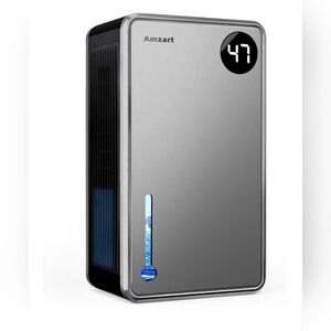 NEW AMZART Grey Dehumidifier 1000sq Ft